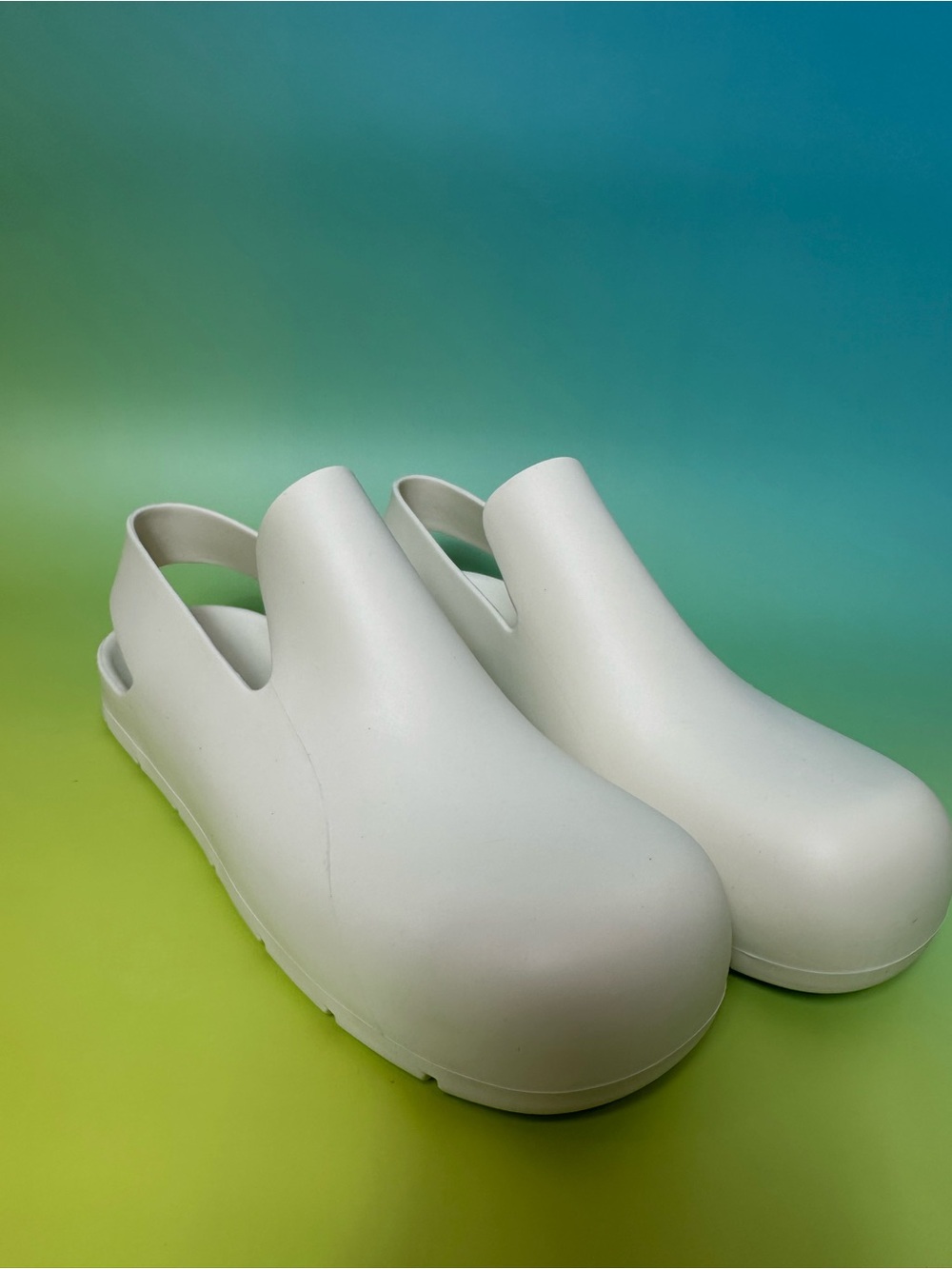 Cape Robbin Off-White Slip-On Platform Clogs